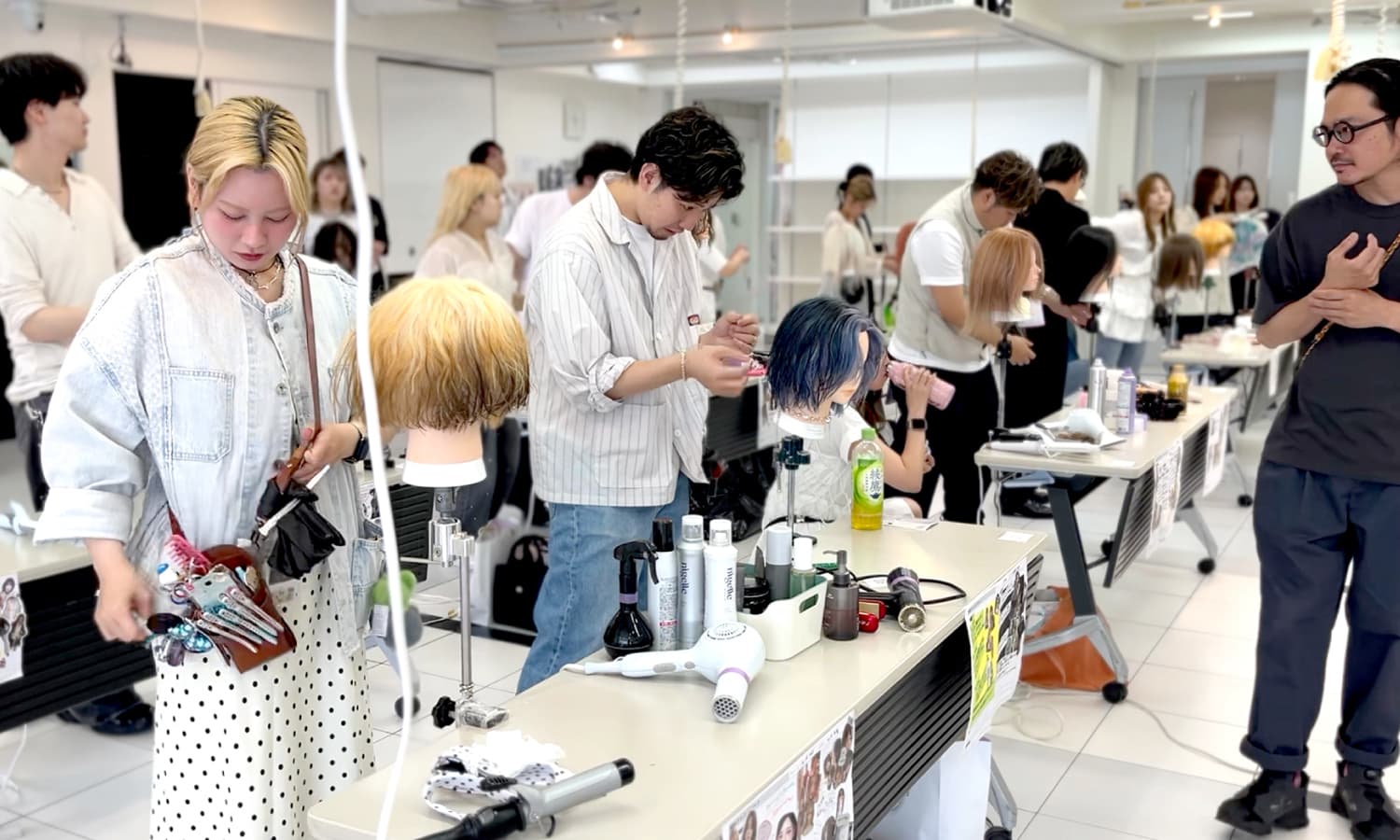 社内コンテストの会場